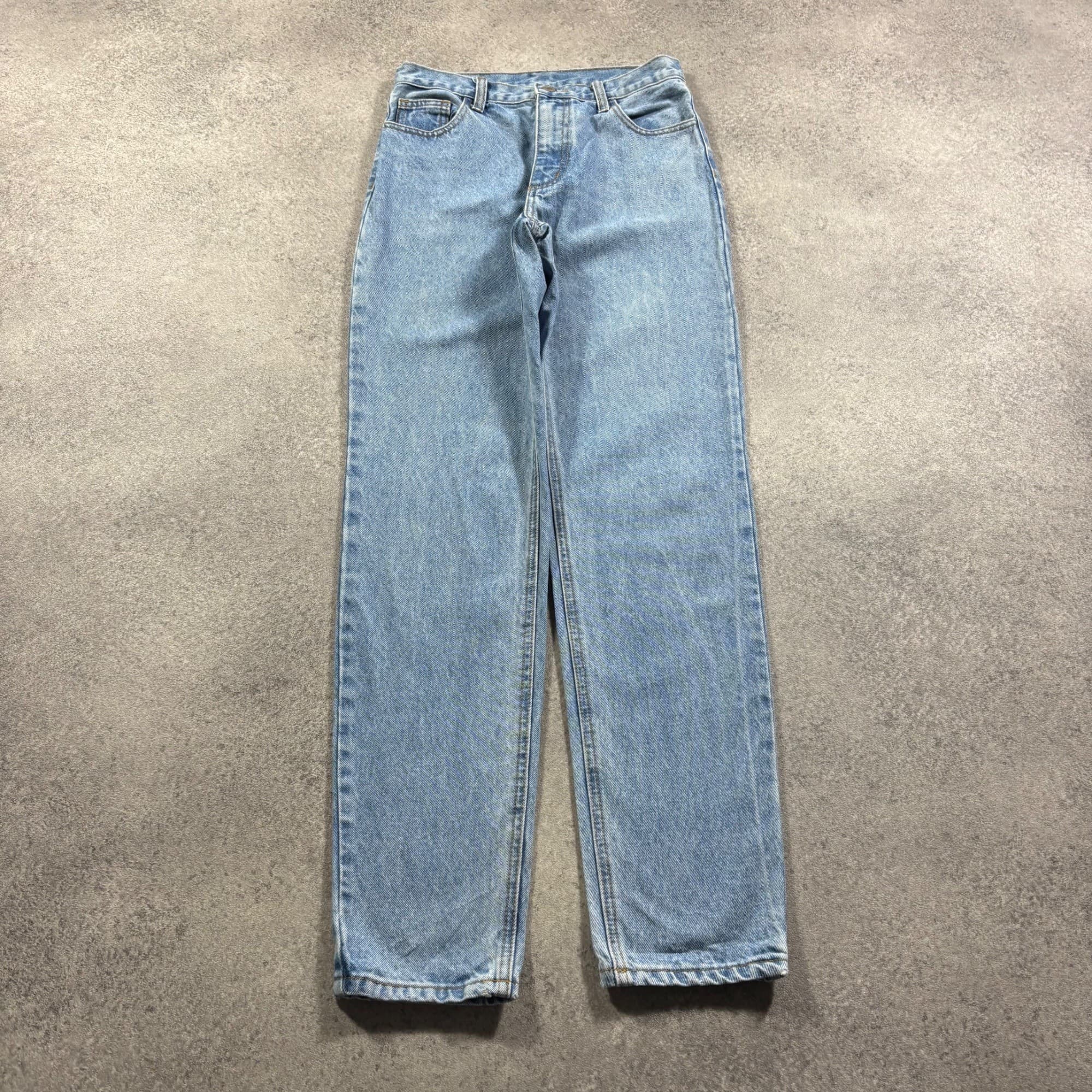 J. Galt Straight Leg Jeans Women's UK 8 / S Light Blue