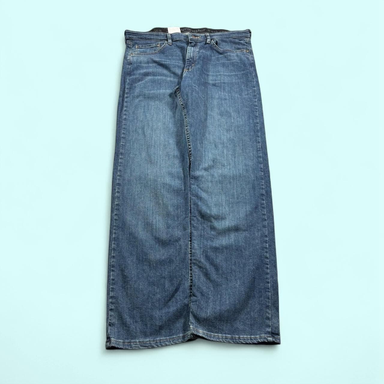 Wrangler Authentics Straight Leg Jeans W34 L32 Blue