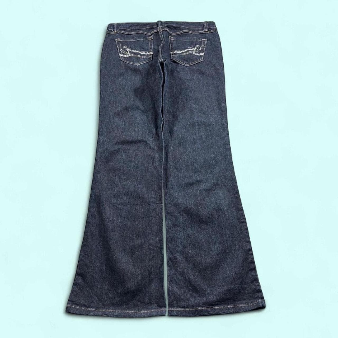 Nine West Jeans Flare Women's UK 14 / L Dark Wash